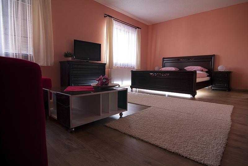 Penzion A Restaurace U Mamy Hotel Frýdek-Místek Szoba fotó